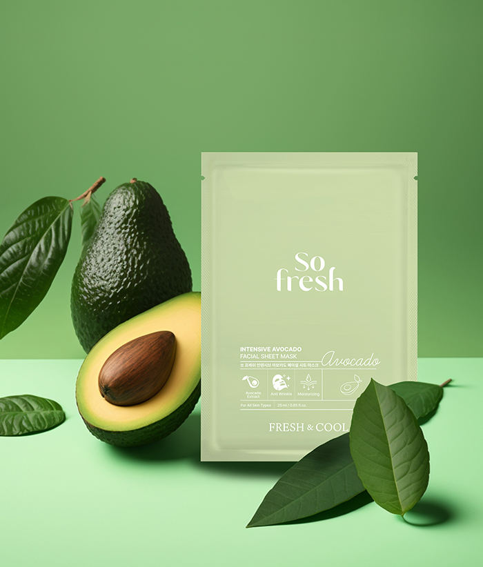 So Fresh avocado sheet mask